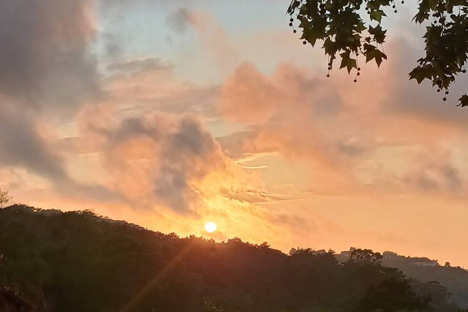 Por do sol