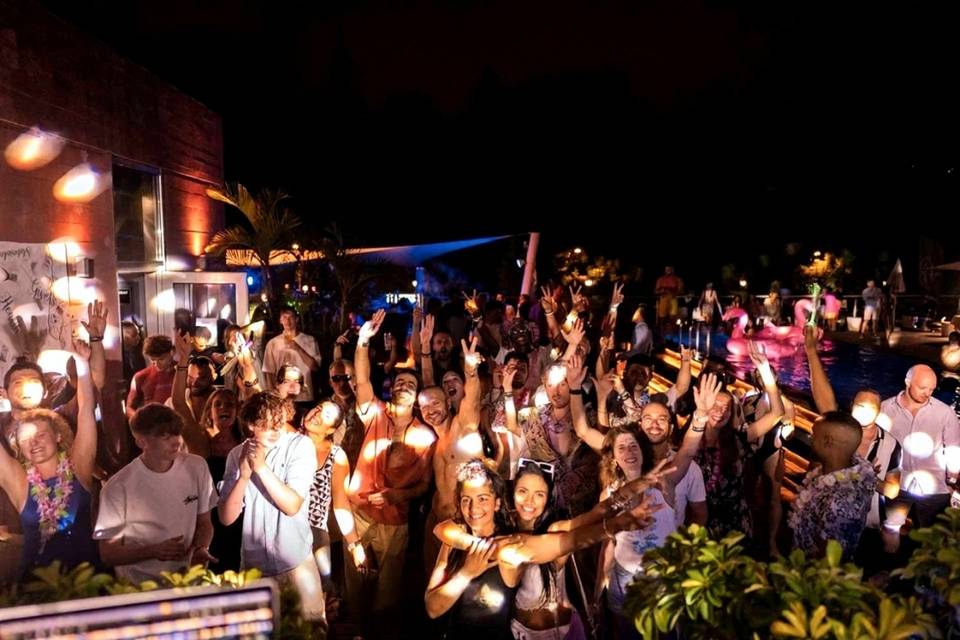 Pool party - CR7 Hotel