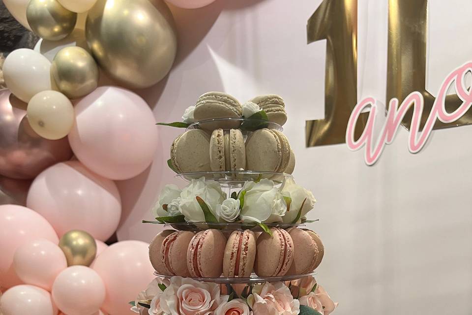 Pièce Montée Macarons