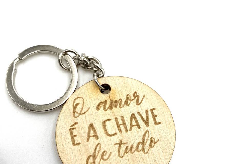 Lembrança porta chave