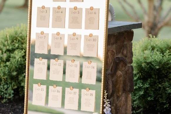 Seating plan