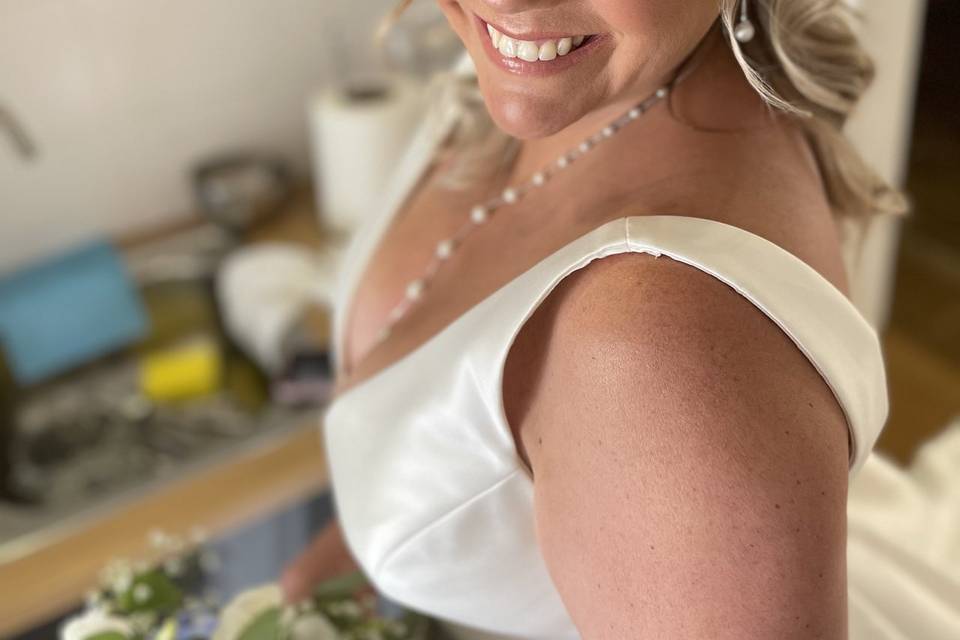 Bride makeup