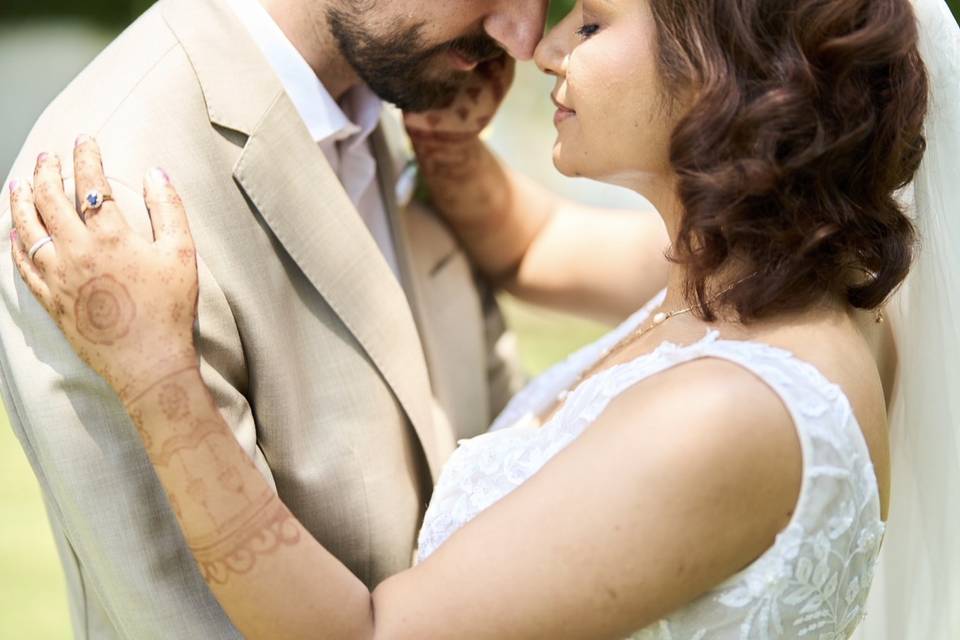 Maquilhagem e penteado noiva