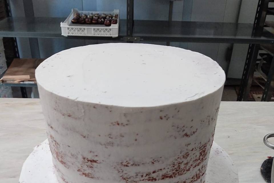 Naked cakes a serem decorados