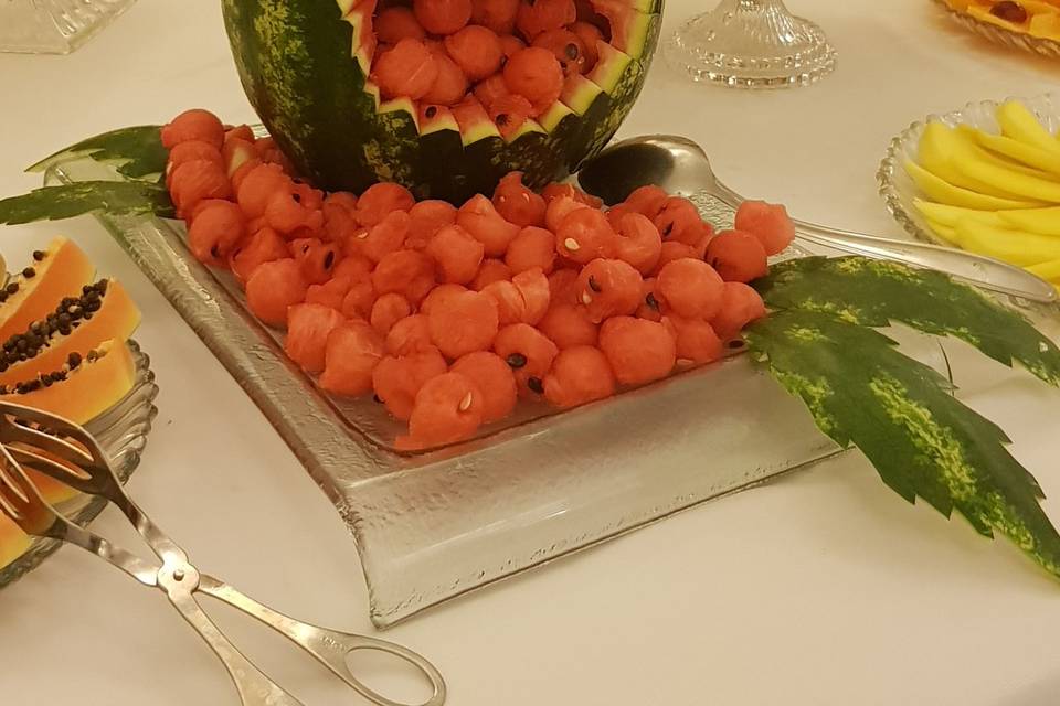 Decoração de melancia