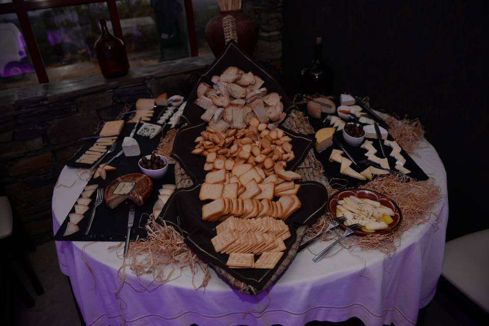 Mesa de queijos