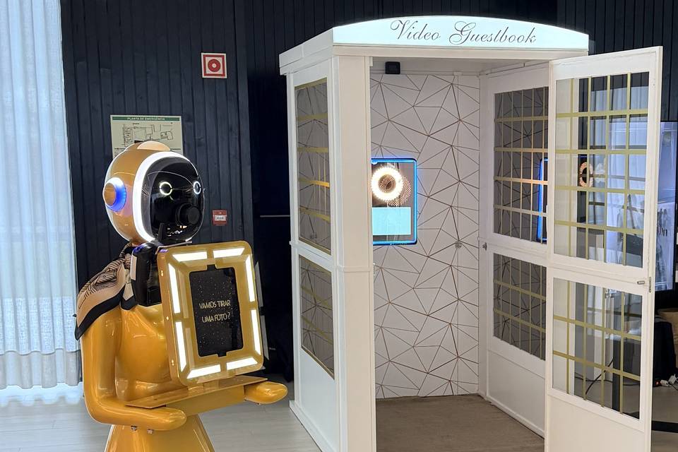 Vídeo Guestbook e Selfie