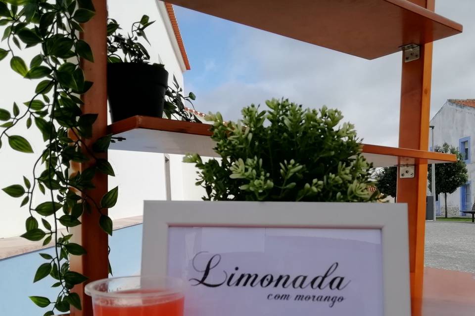 Limonada com morango