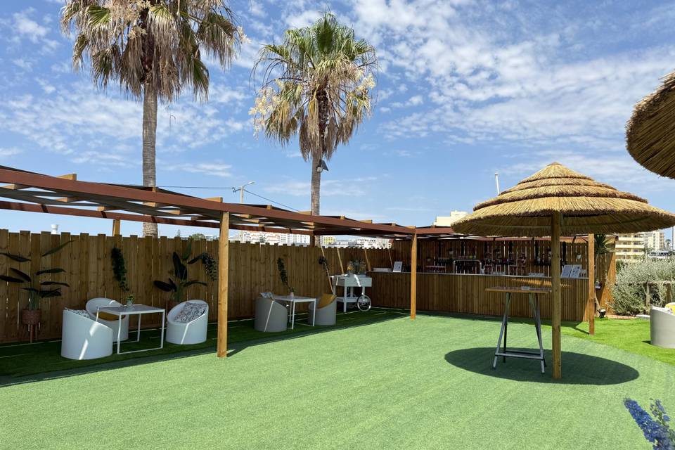 Welcome Drink area