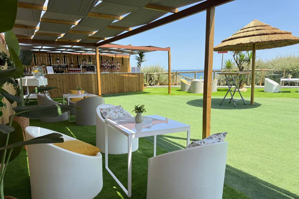 Welcome Drink area
