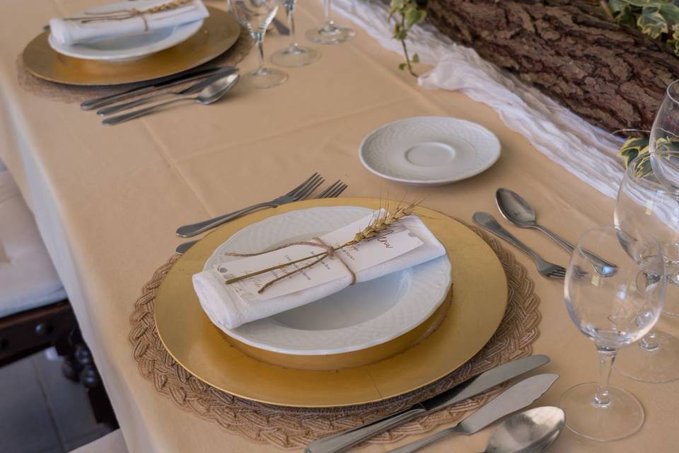 Mesa dos noivos