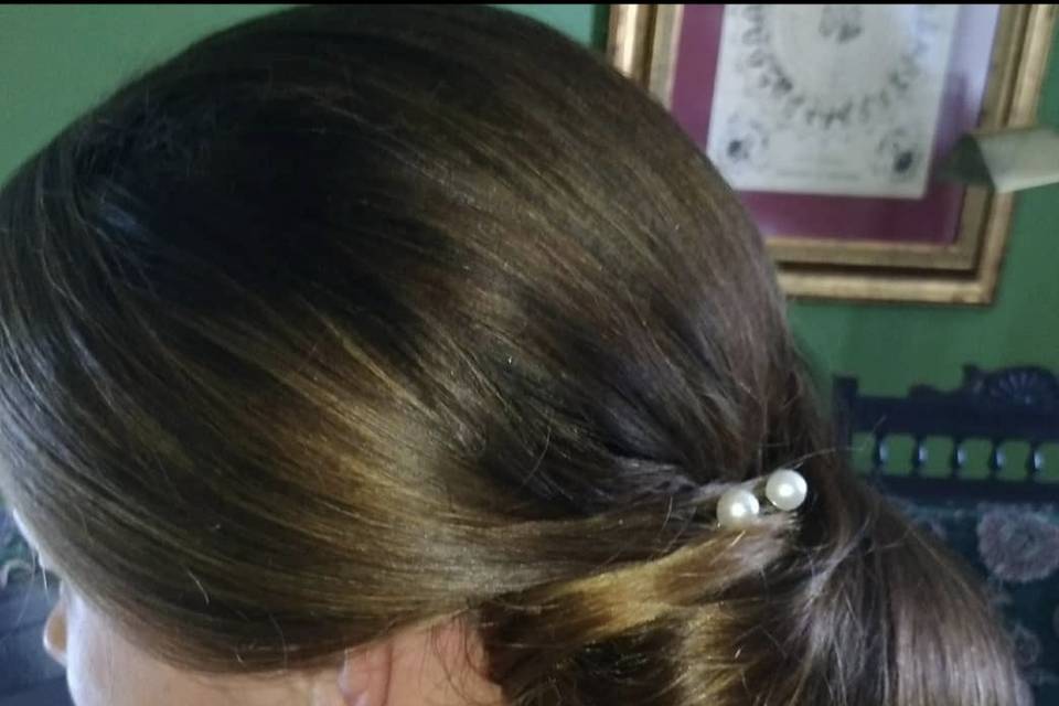 Penteado coque