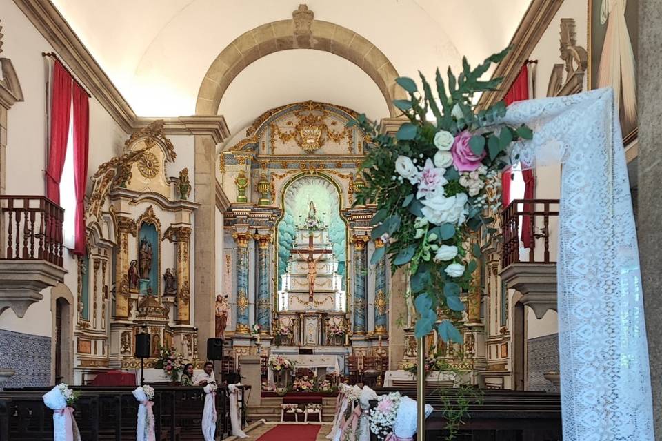 Decoração de igreja