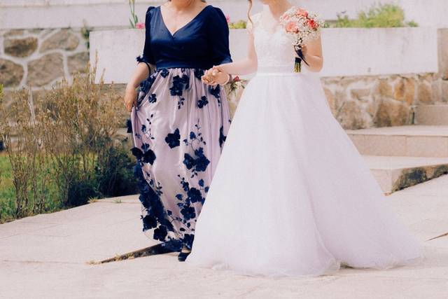Noiva Isabela e Mãe