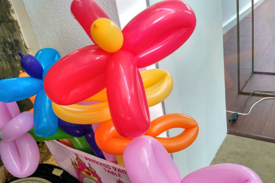Modelagem de balões