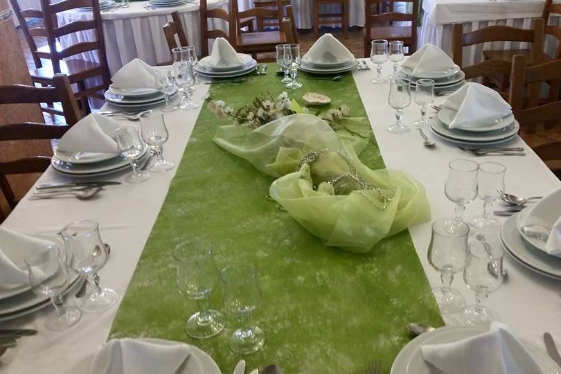 Decoração verde