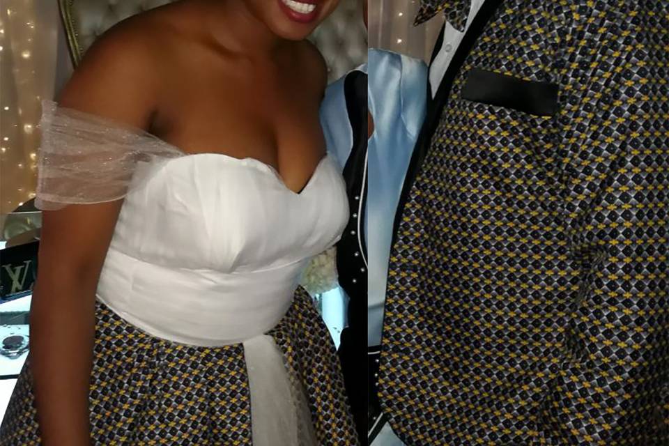Vestido casamento africano