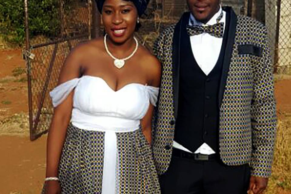 Vestido casamento africano