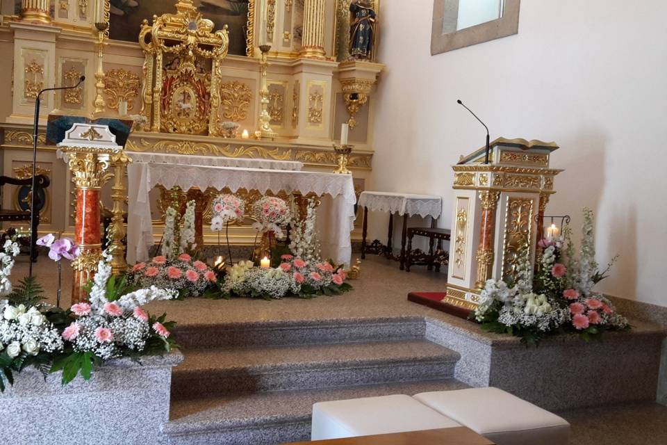 Decoração de igreja