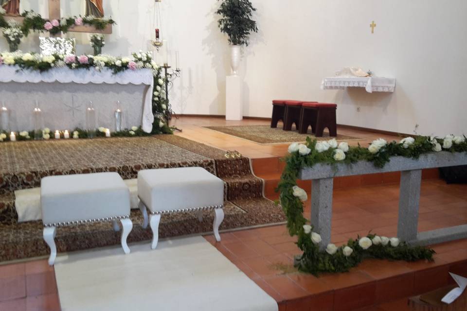 Decoração de igreja