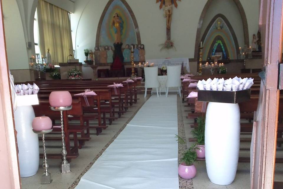 Decoração de igreja