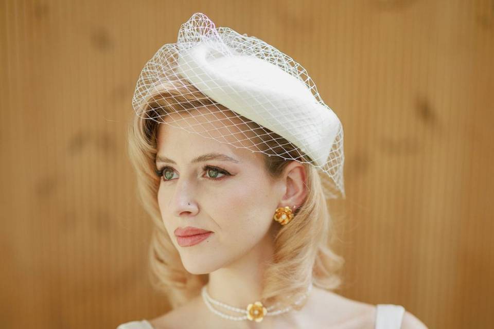 Vestido de inspiração vintage,