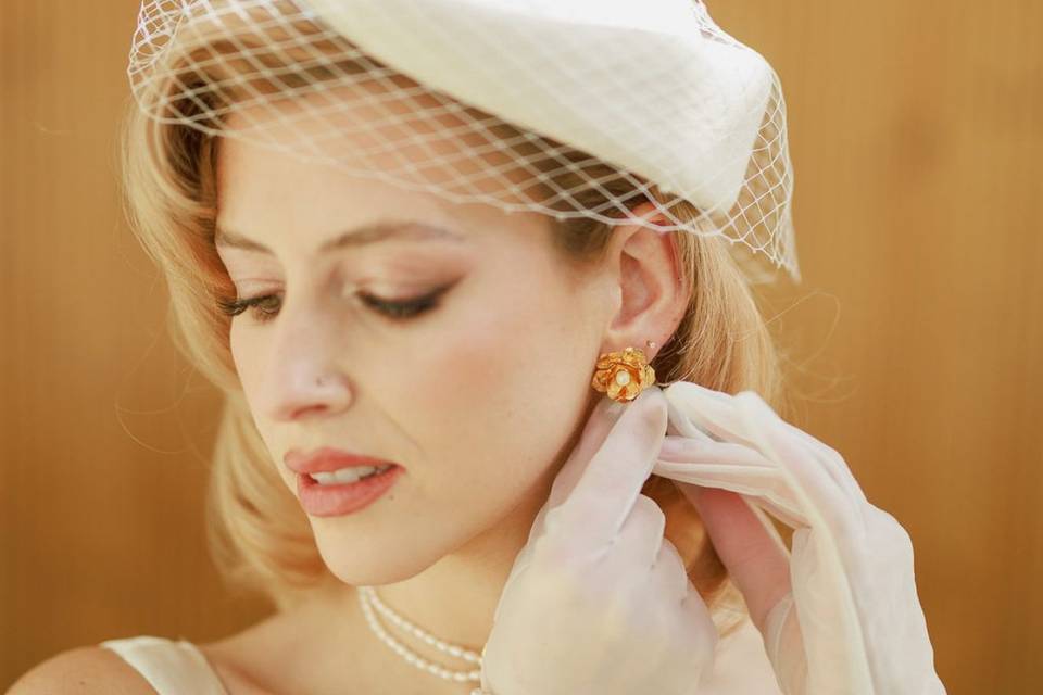 Vestido de inspiração vintage,