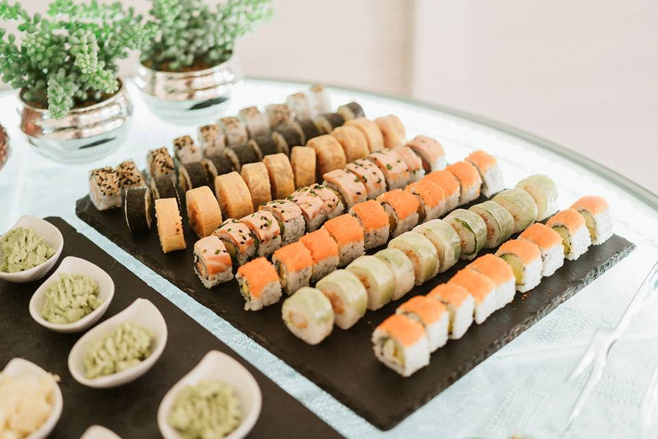 Sushi Time by MakeMeFeel Weddi