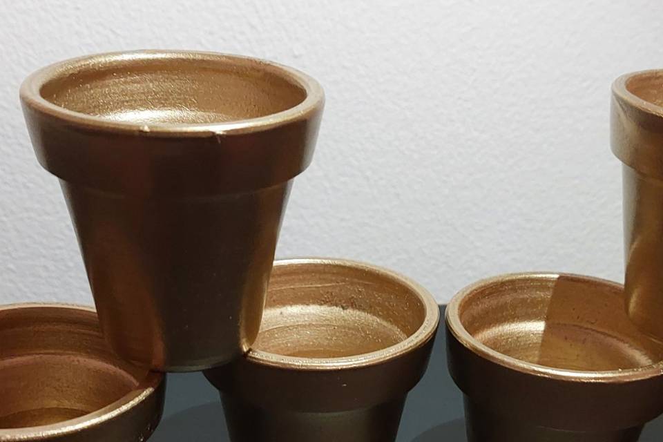 Mini vasos para lembranças