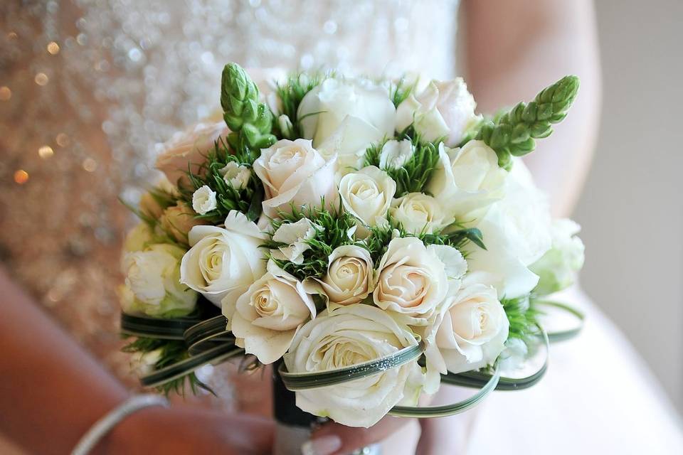 O bouquet da noiva