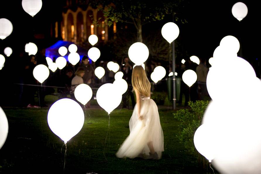 Balões led casamento