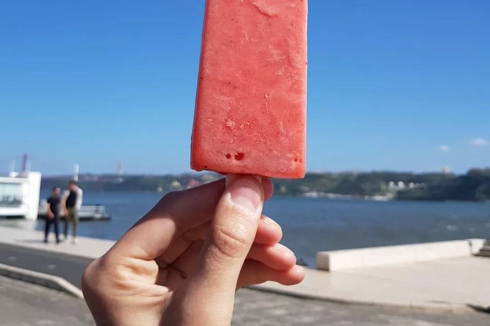 Paleta de morango