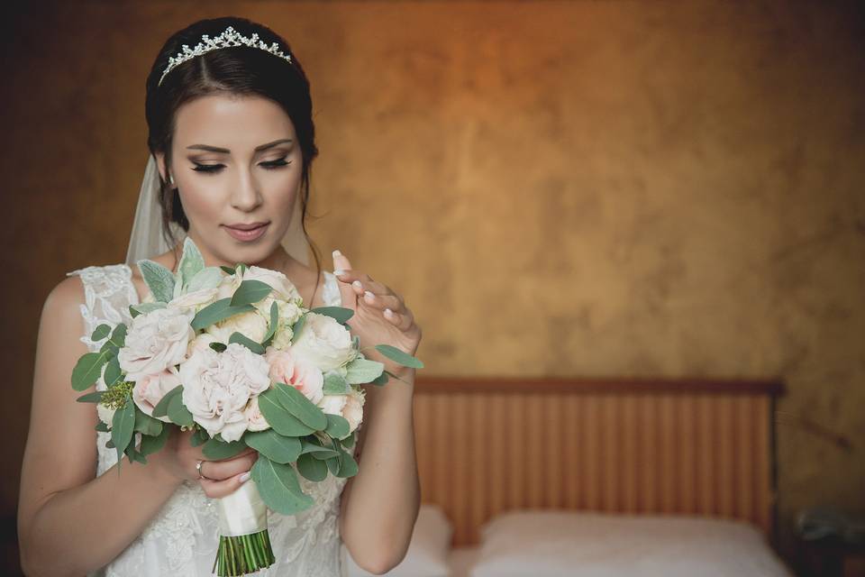 The bride Ana Nunes