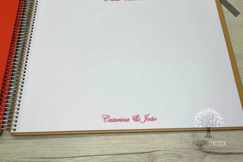 Livro dedicatória