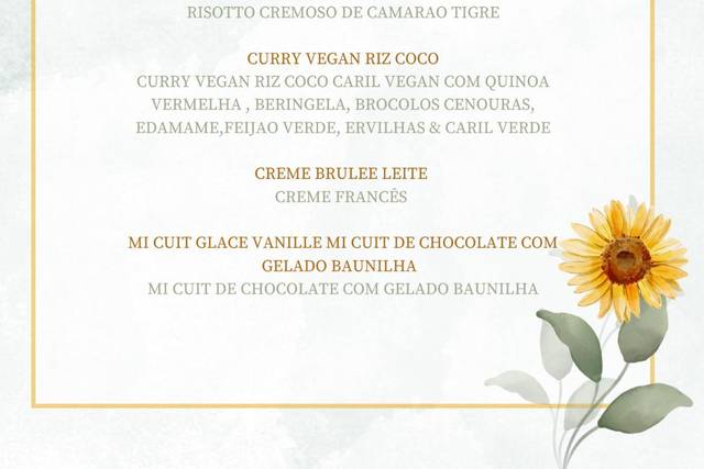 João e Julia - MENU