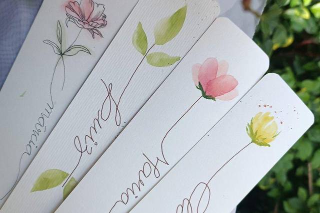 Marcador de livro - Lembrança