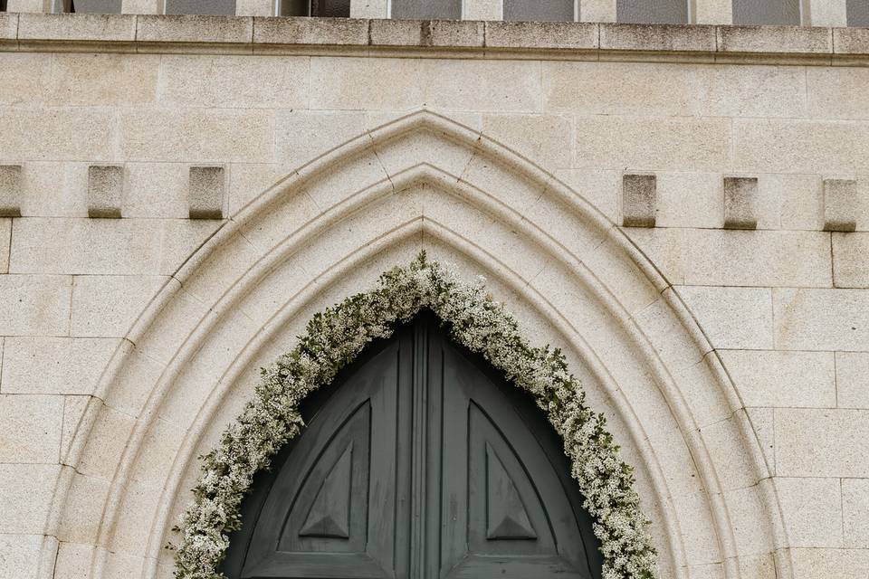 Entrada da igreja