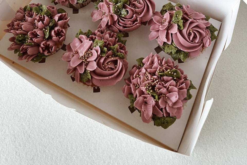 Cupcakes florais