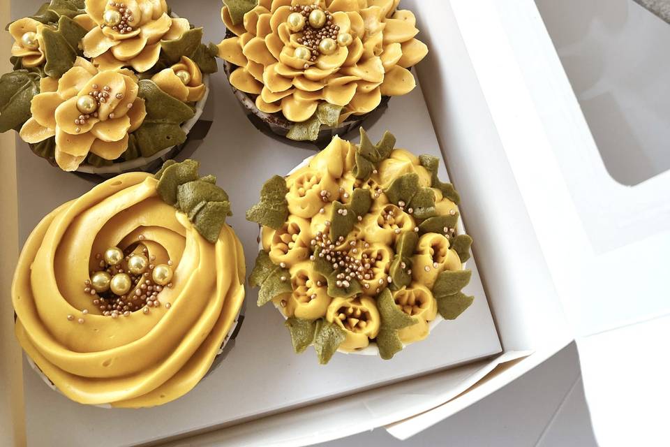 Cupcakes florais
