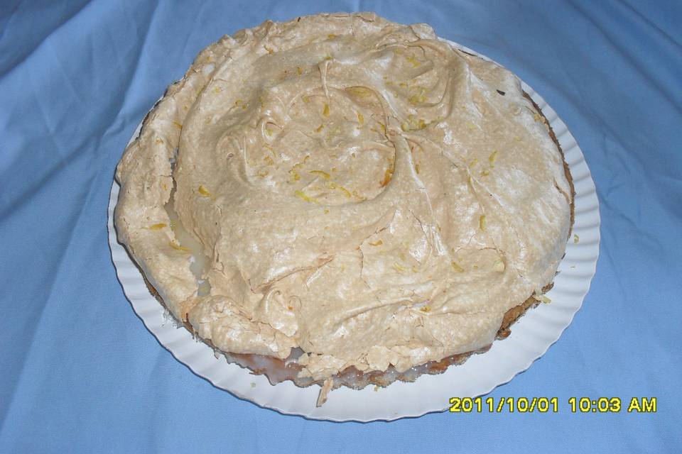 Tarte de limao merengada