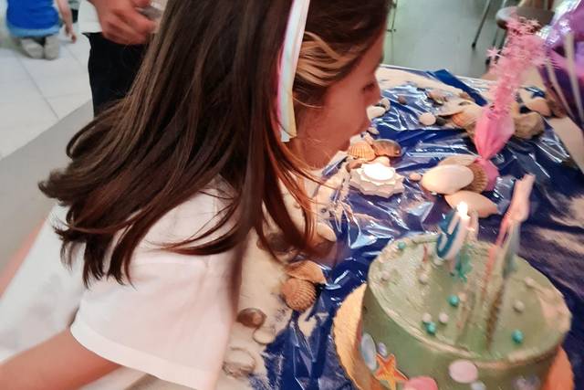 Aniversário sereia