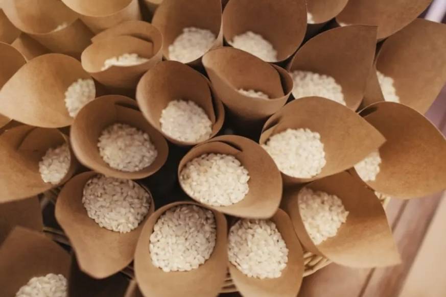 Cones de arroz