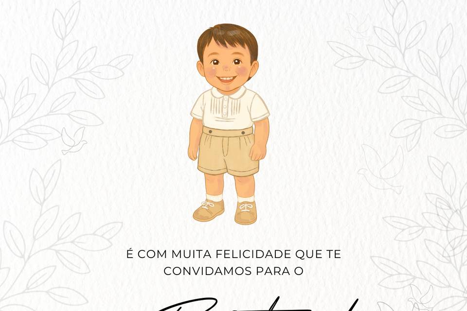 Convite Batisto