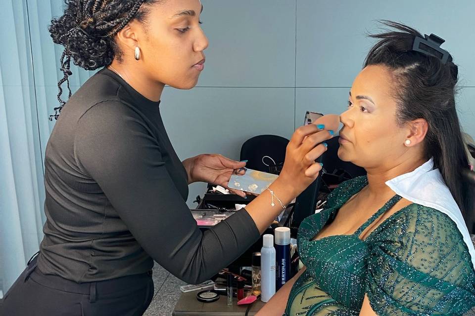 Make up mãe do noivo