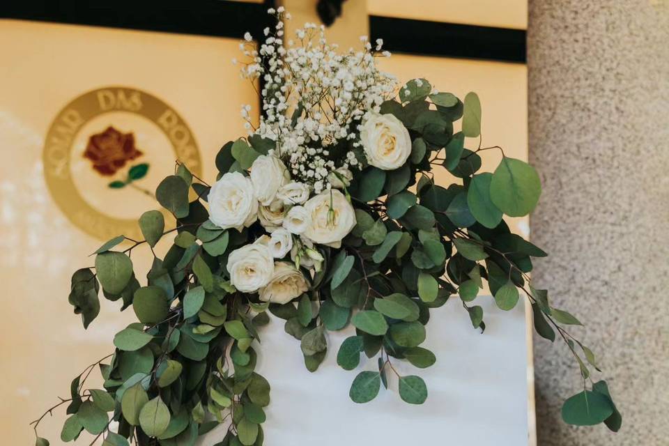 Decoração Bodas de Ouro