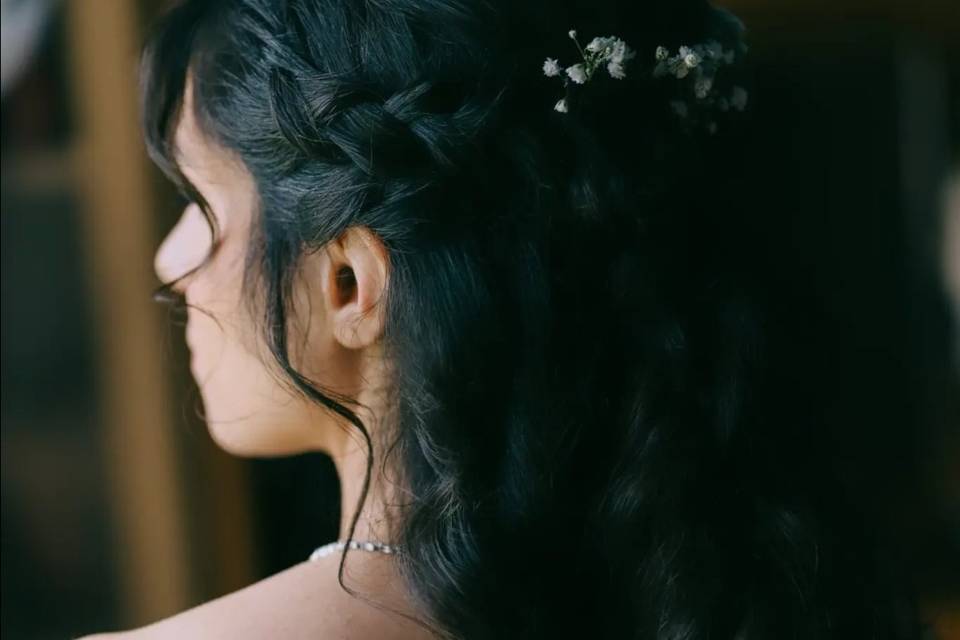 Penteado da noiva C