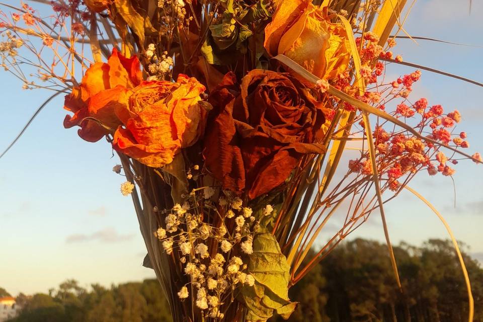 Buques de Flores Secas