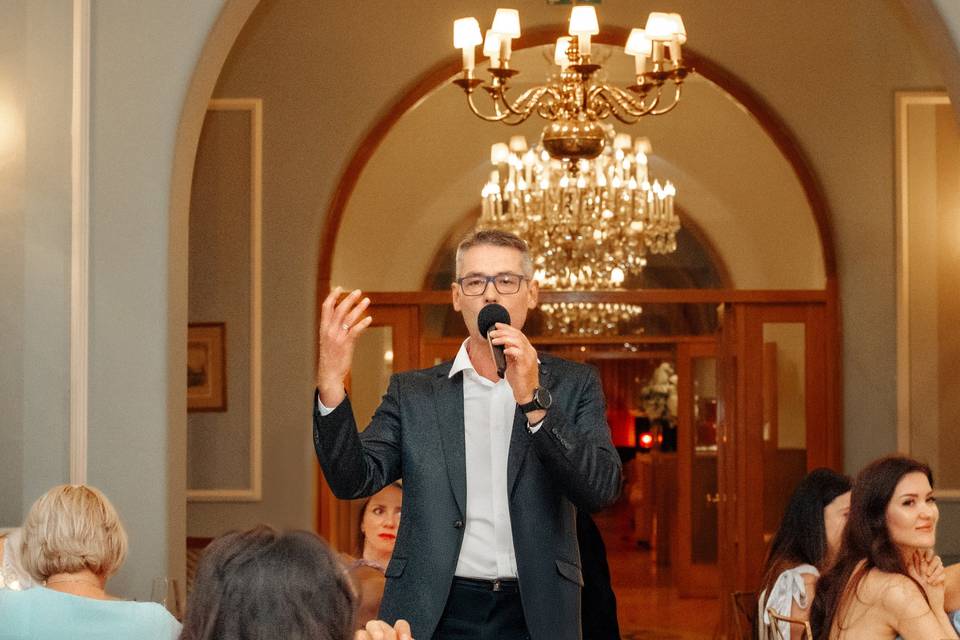 Banquete do casamento