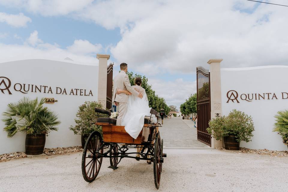 Entrada na quinta
