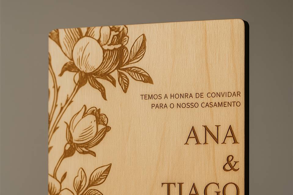 Convite de Casamento